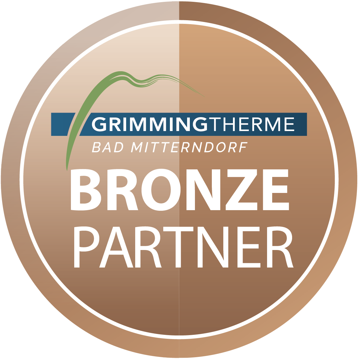 Bronze Partner Button